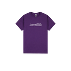 Purple front flat lay