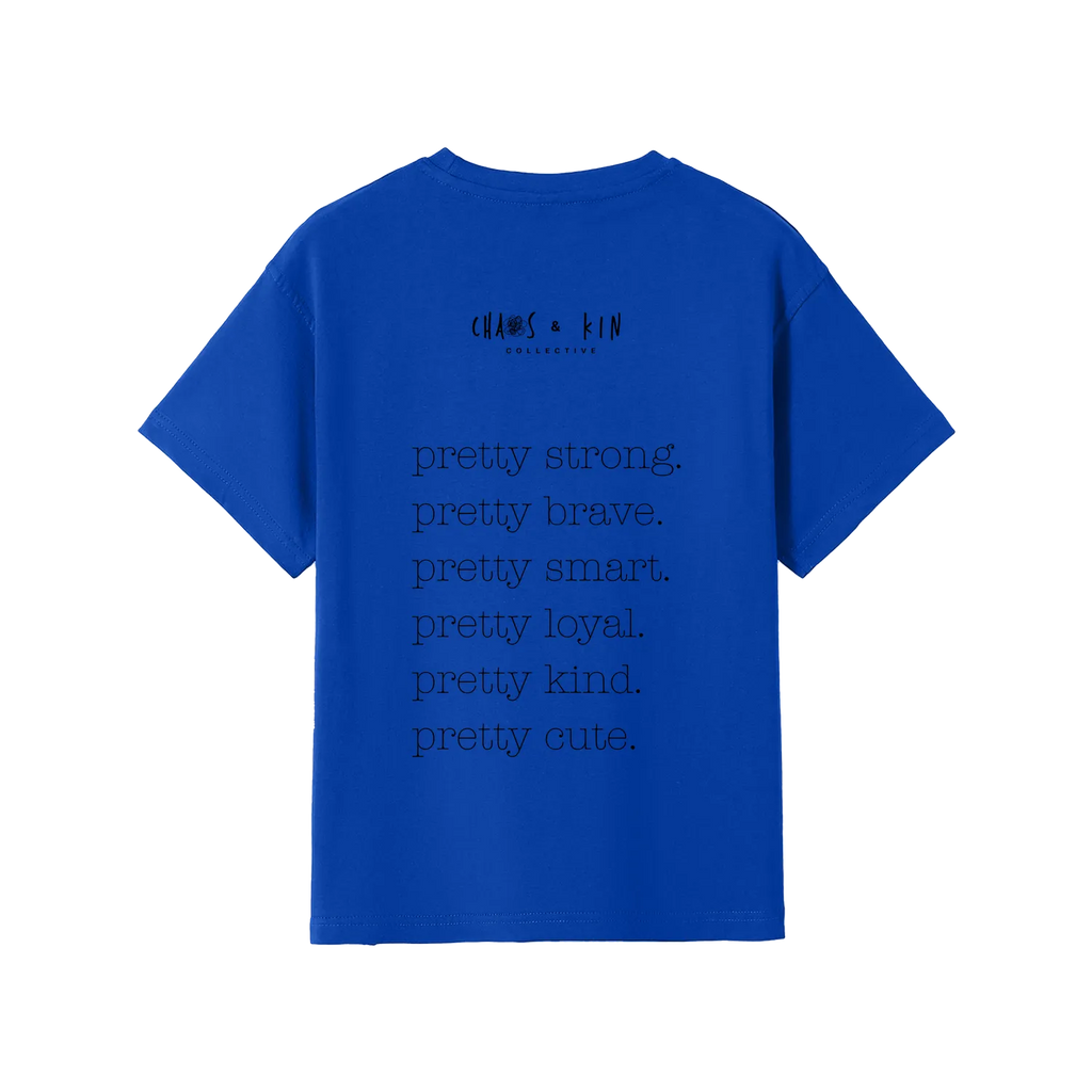 Royal Blue back flat lay