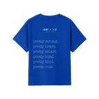 Royal Blue back flat lay