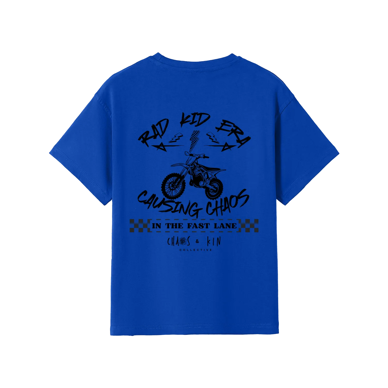 Royal Blue back flat lay