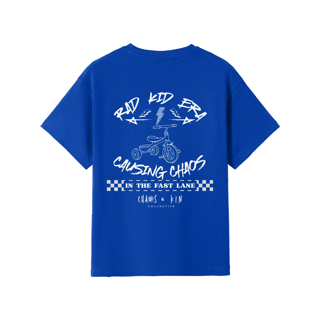 Royal Blue back flat lay