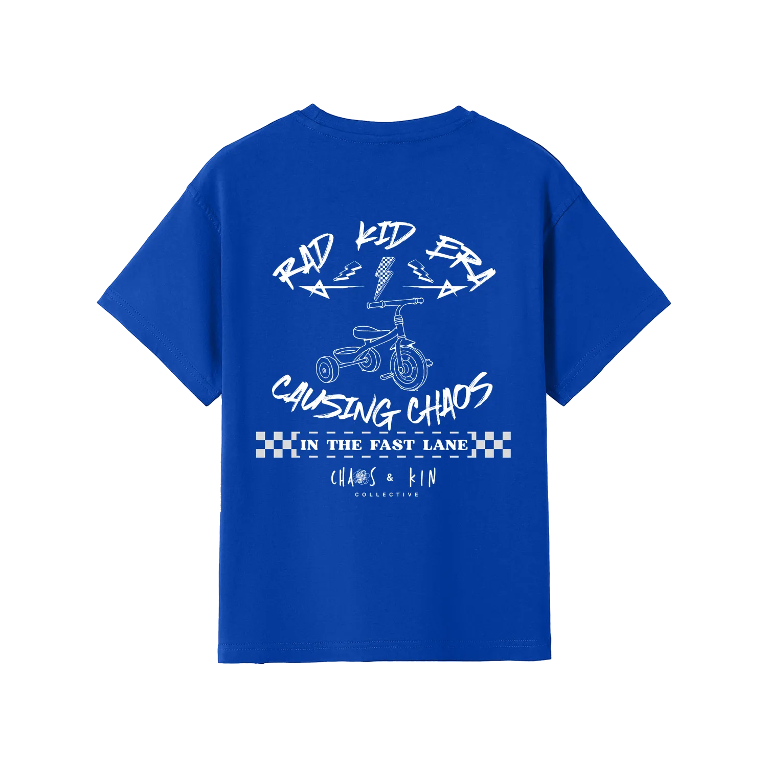 Royal Blue back flat lay