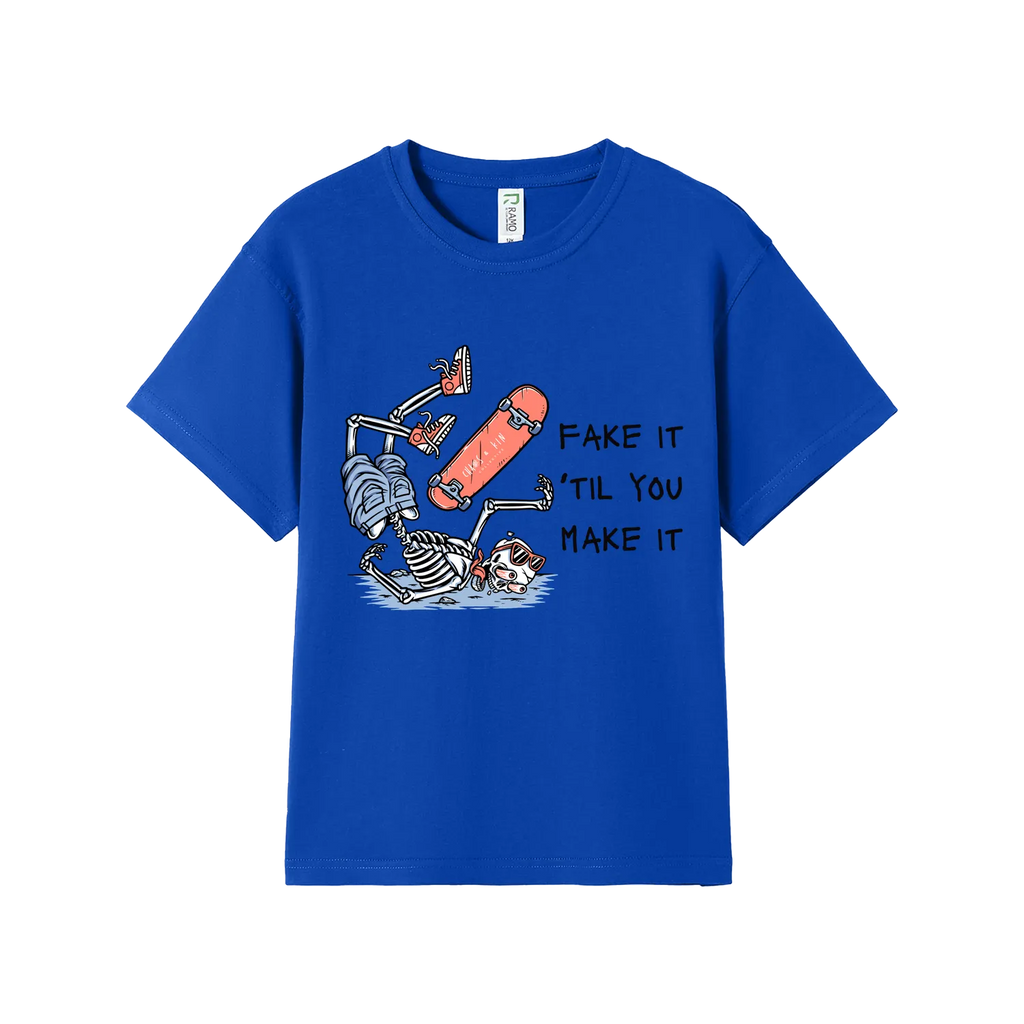 Royal Blue front flat lay