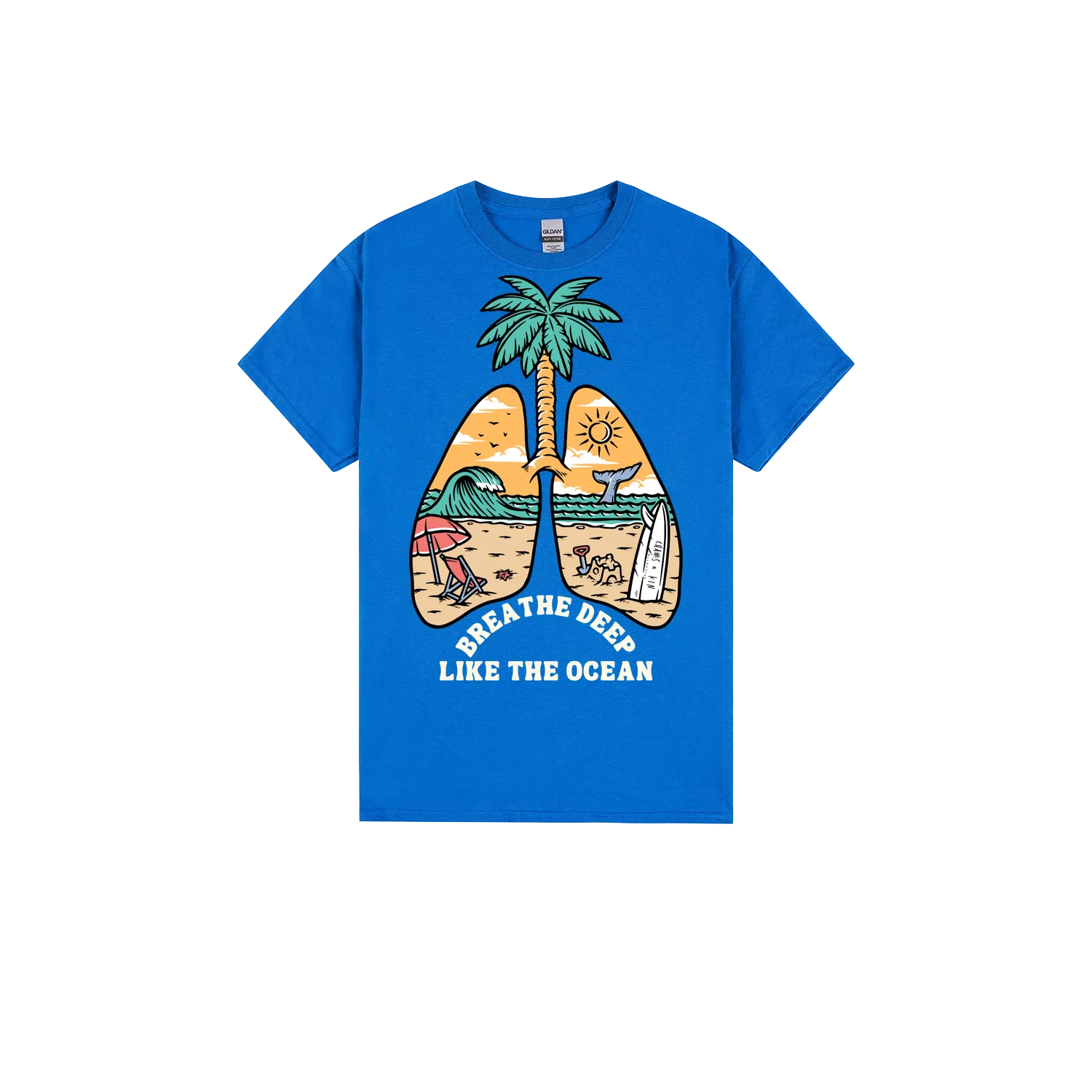 Royal front flat lay