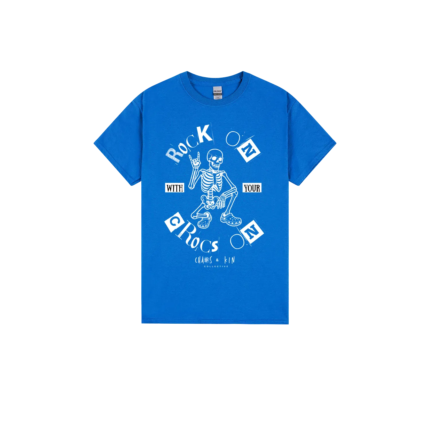 Royal front flat lay