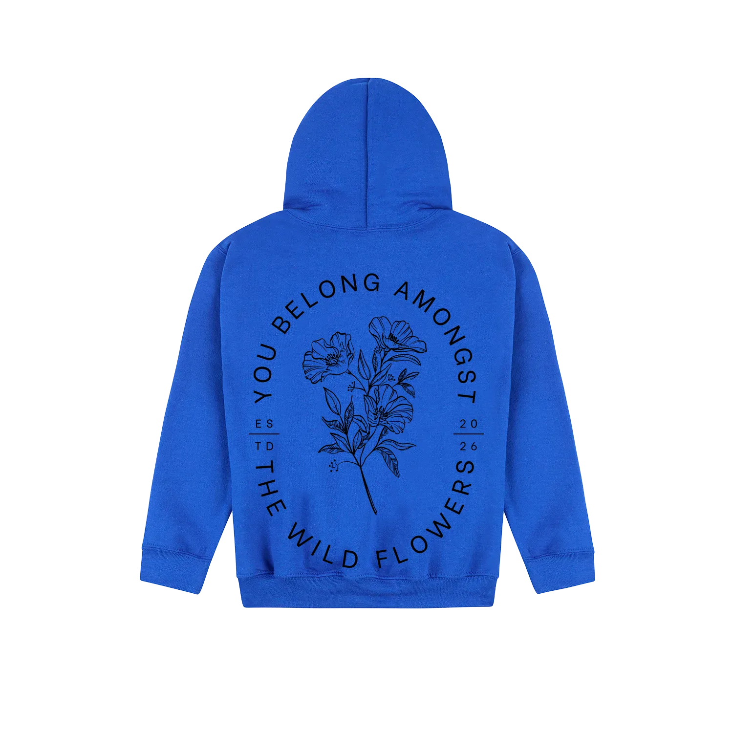 Royal back flat lay