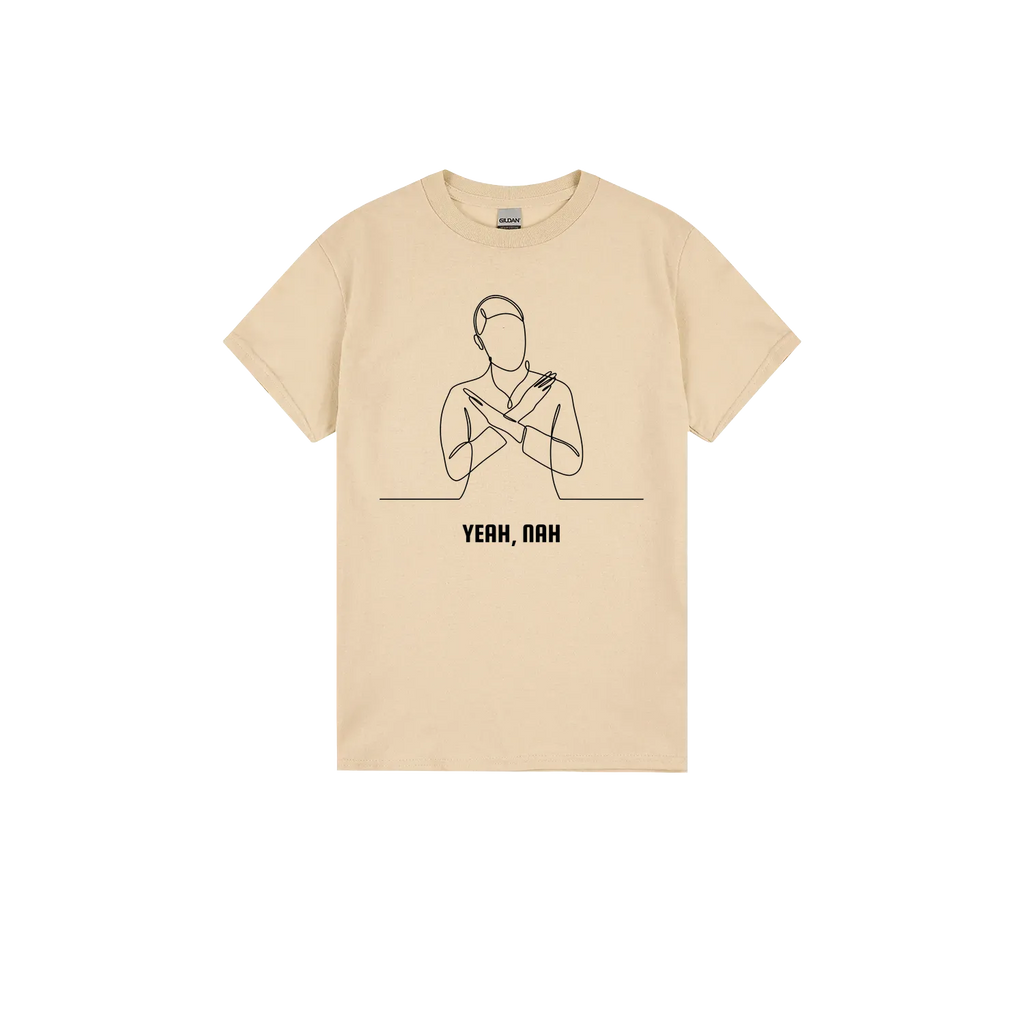 Sand front flat lay