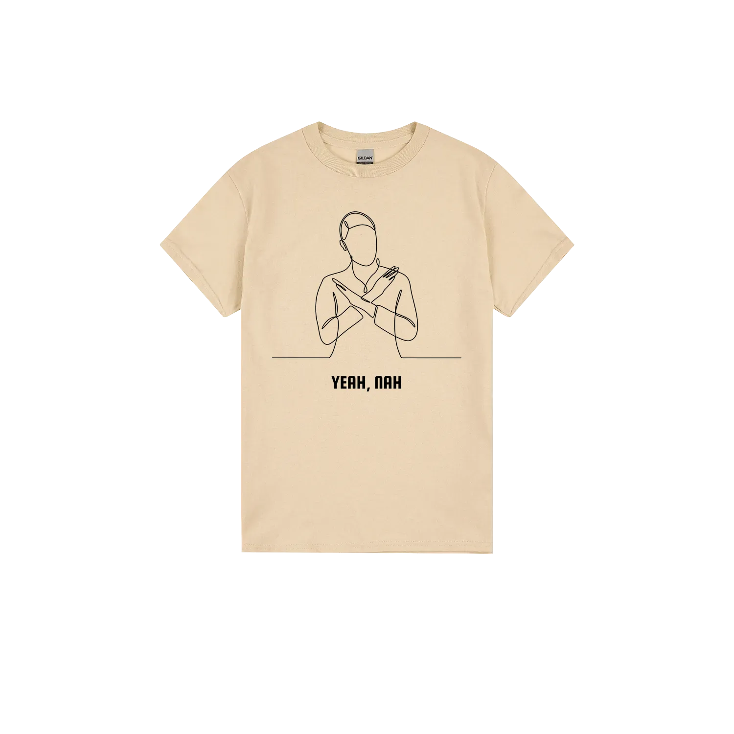 Sand front flat lay