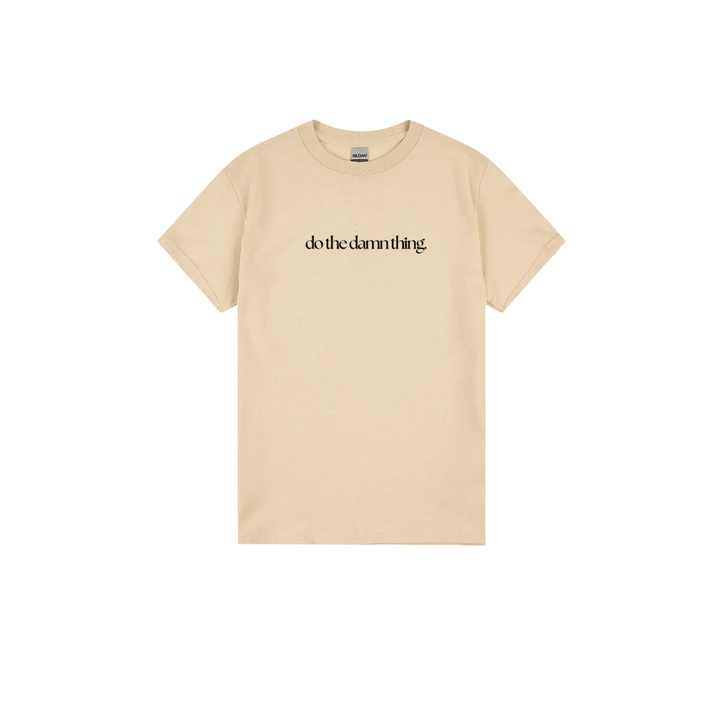 Sand front flat lay