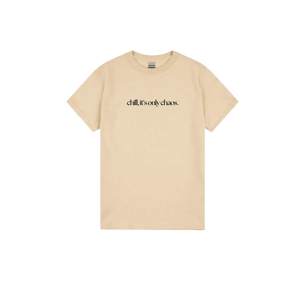 Sand front flat lay