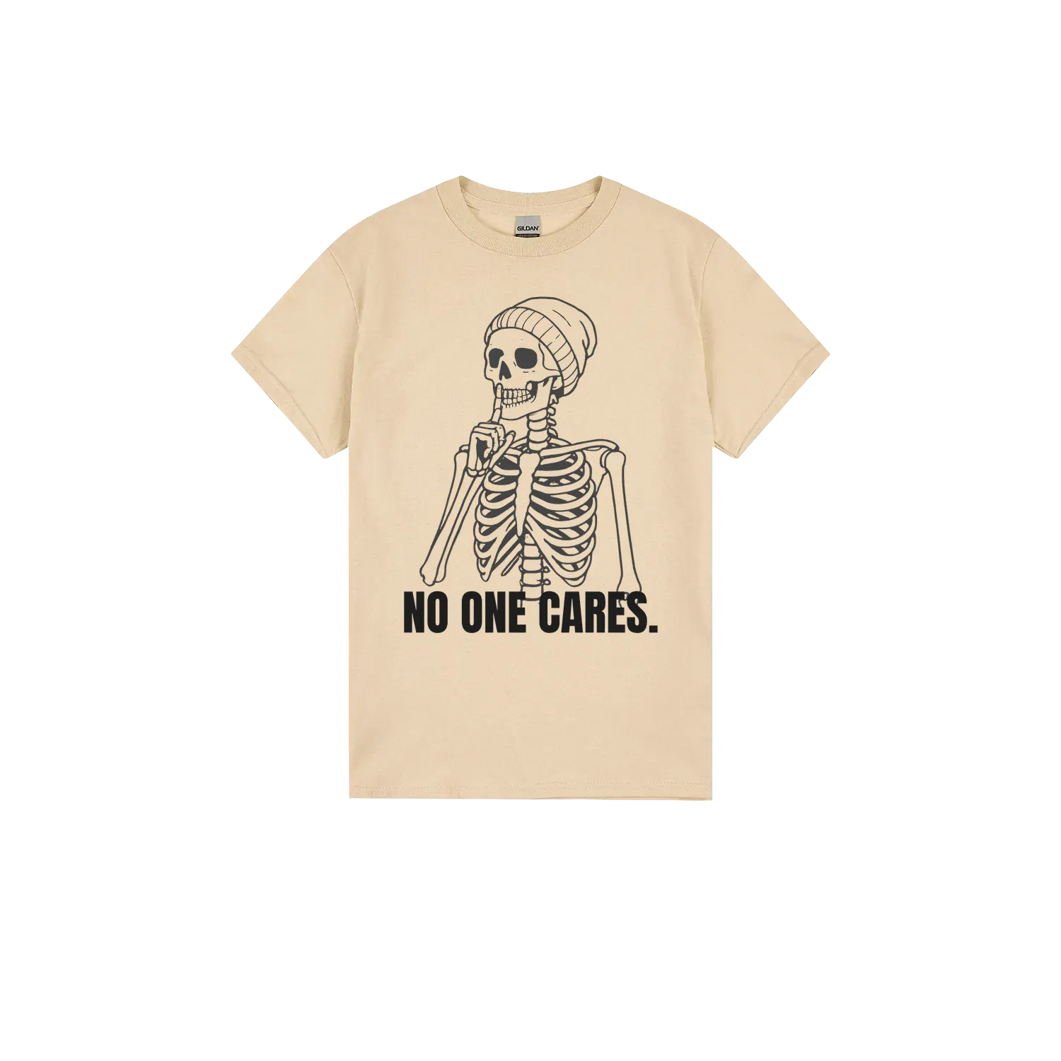 Sand front flat lay