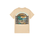Sand back flat lay