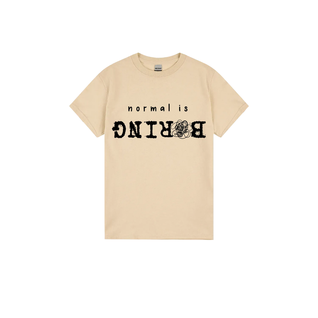 Sand front flat lay