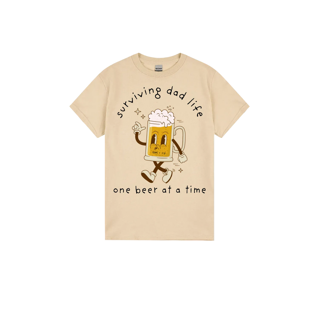 Sand front flat lay
