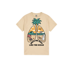 Sand front flat lay