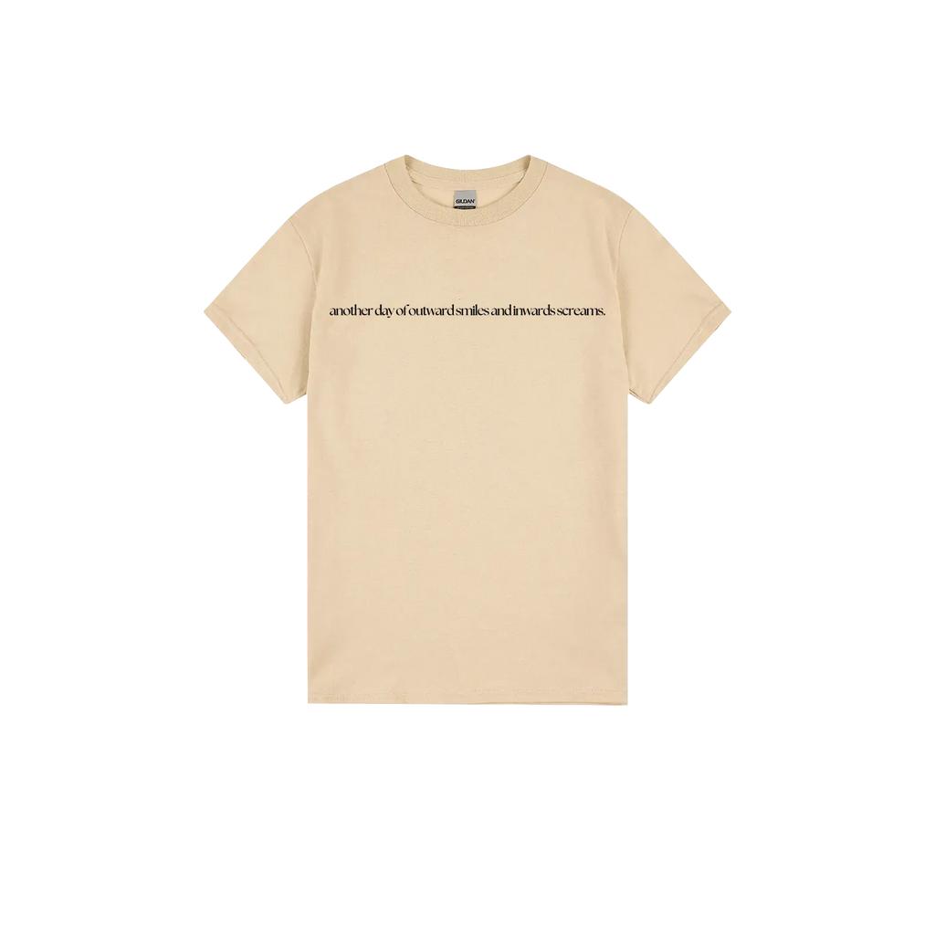 Sand front flat lay