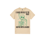 Sand front flat lay
