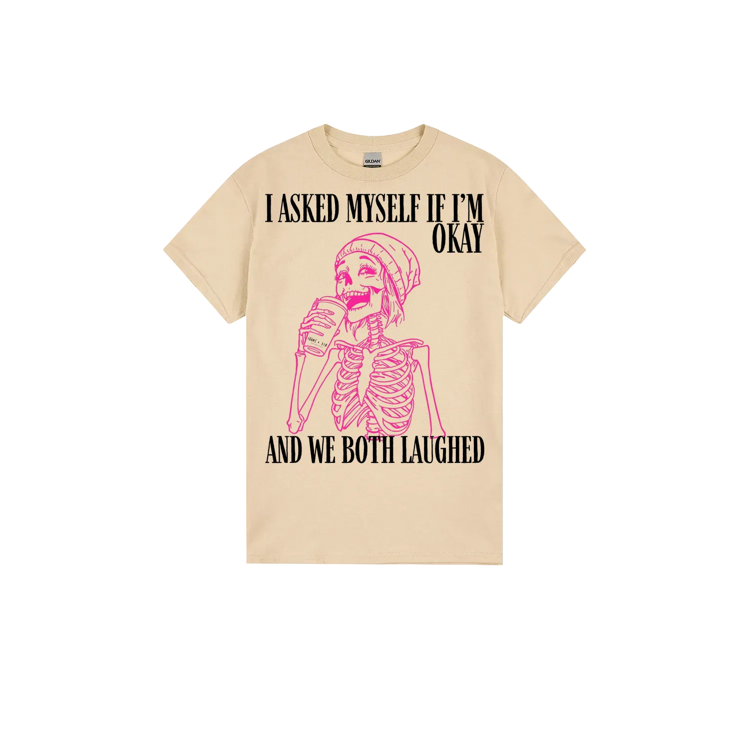 Sand front flat lay