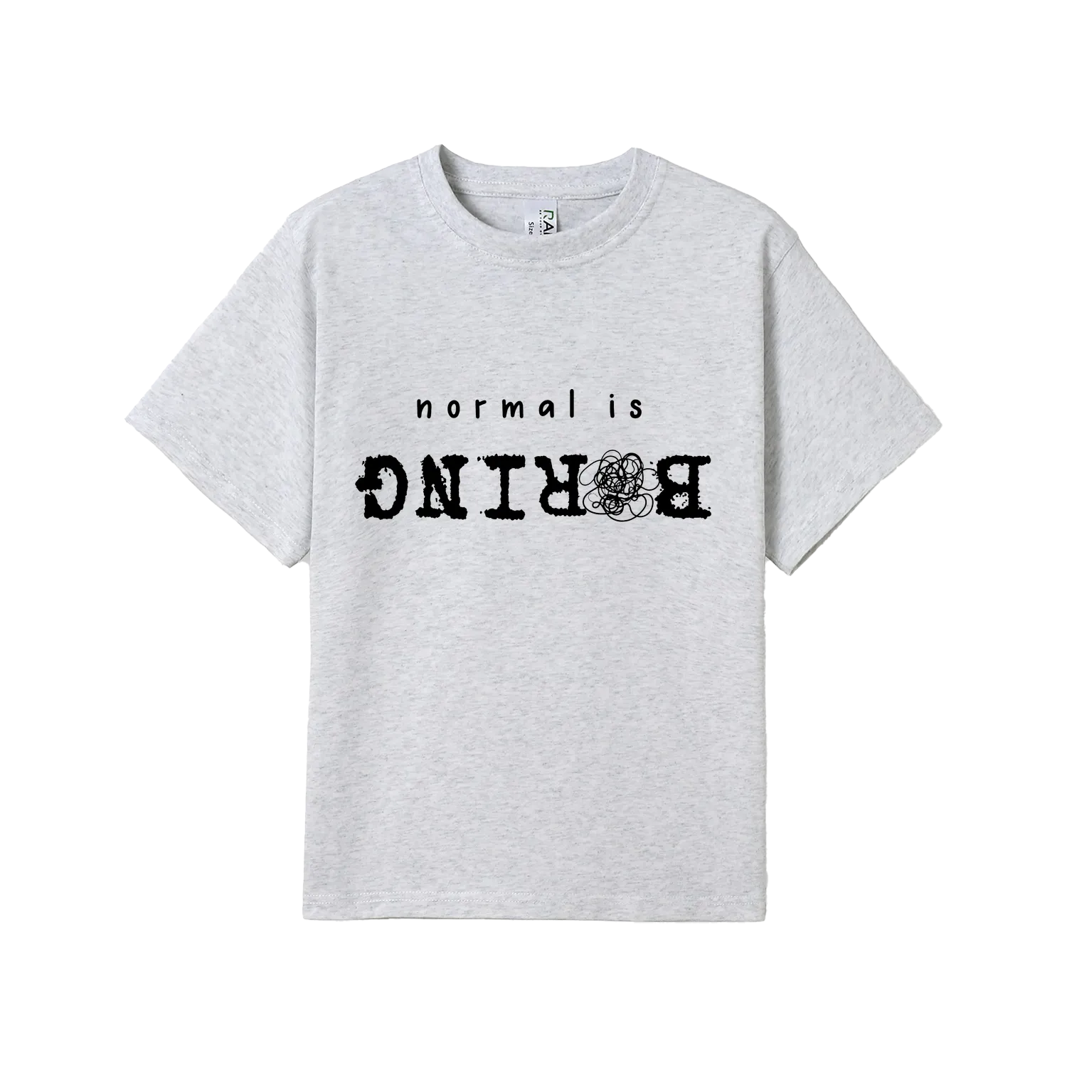 Snow Marle front flat lay