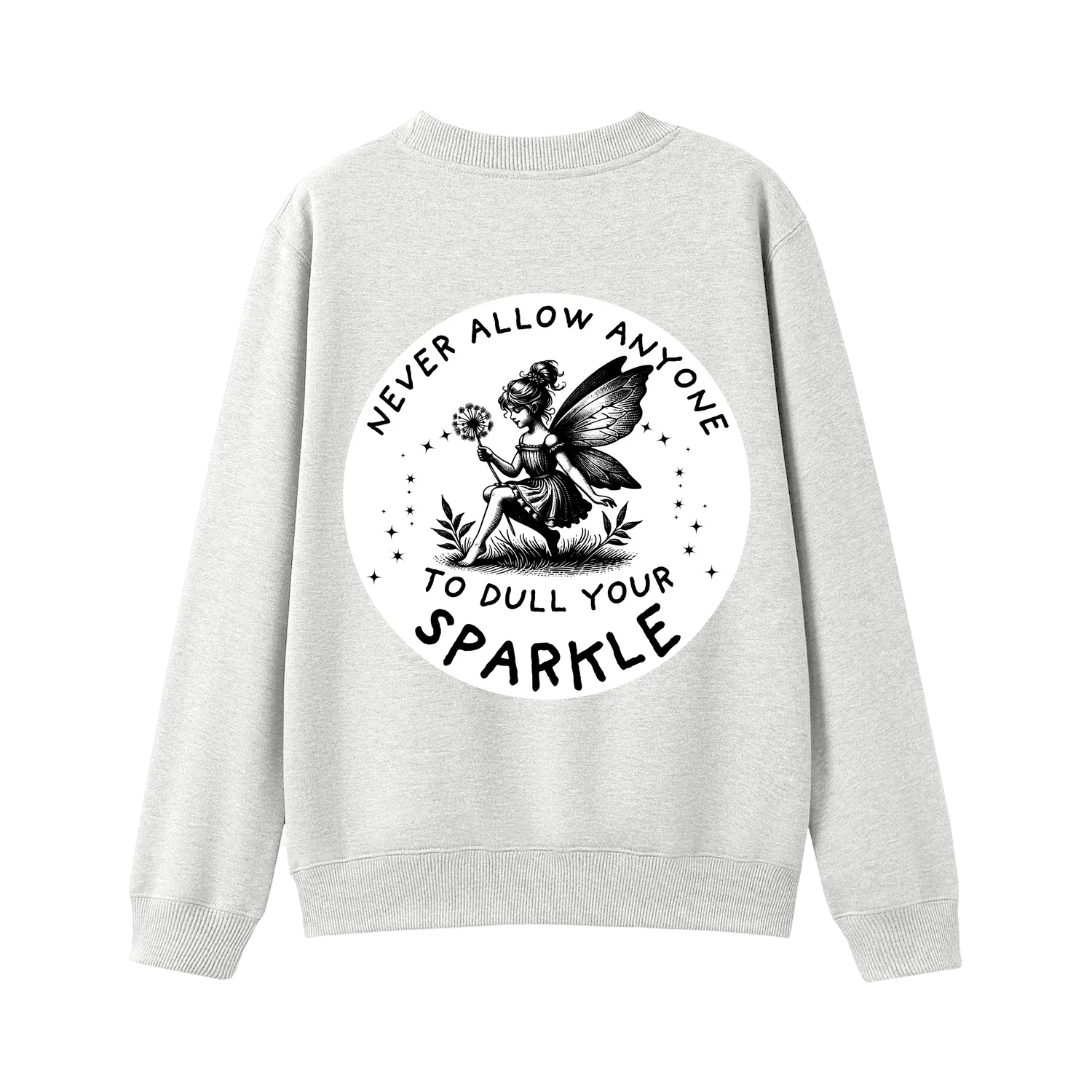 Snow Marle back flat lay