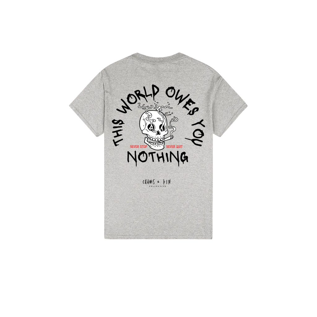 Sport Grey back flat lay