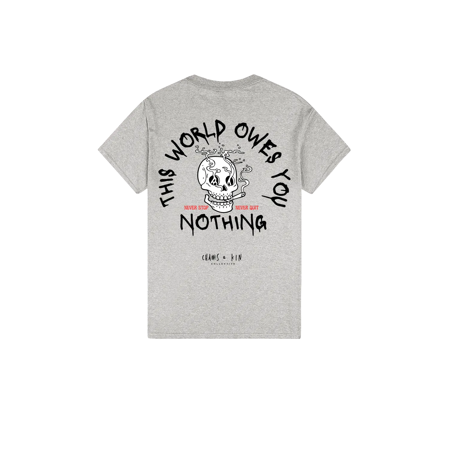 Sport Grey back flat lay