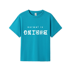 Turquoise front flat lay