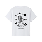 White back flat lay