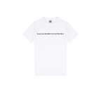 White front flat lay