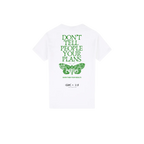 White back flat lay