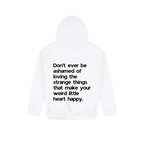 White back flat lay
