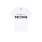 White front flat lay