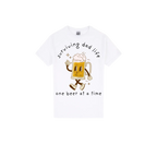 White front flat lay