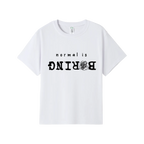 White front flat lay