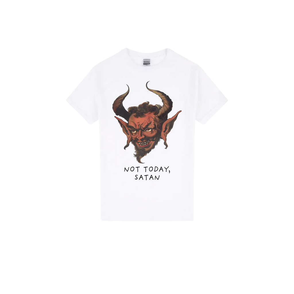 White front flat lay