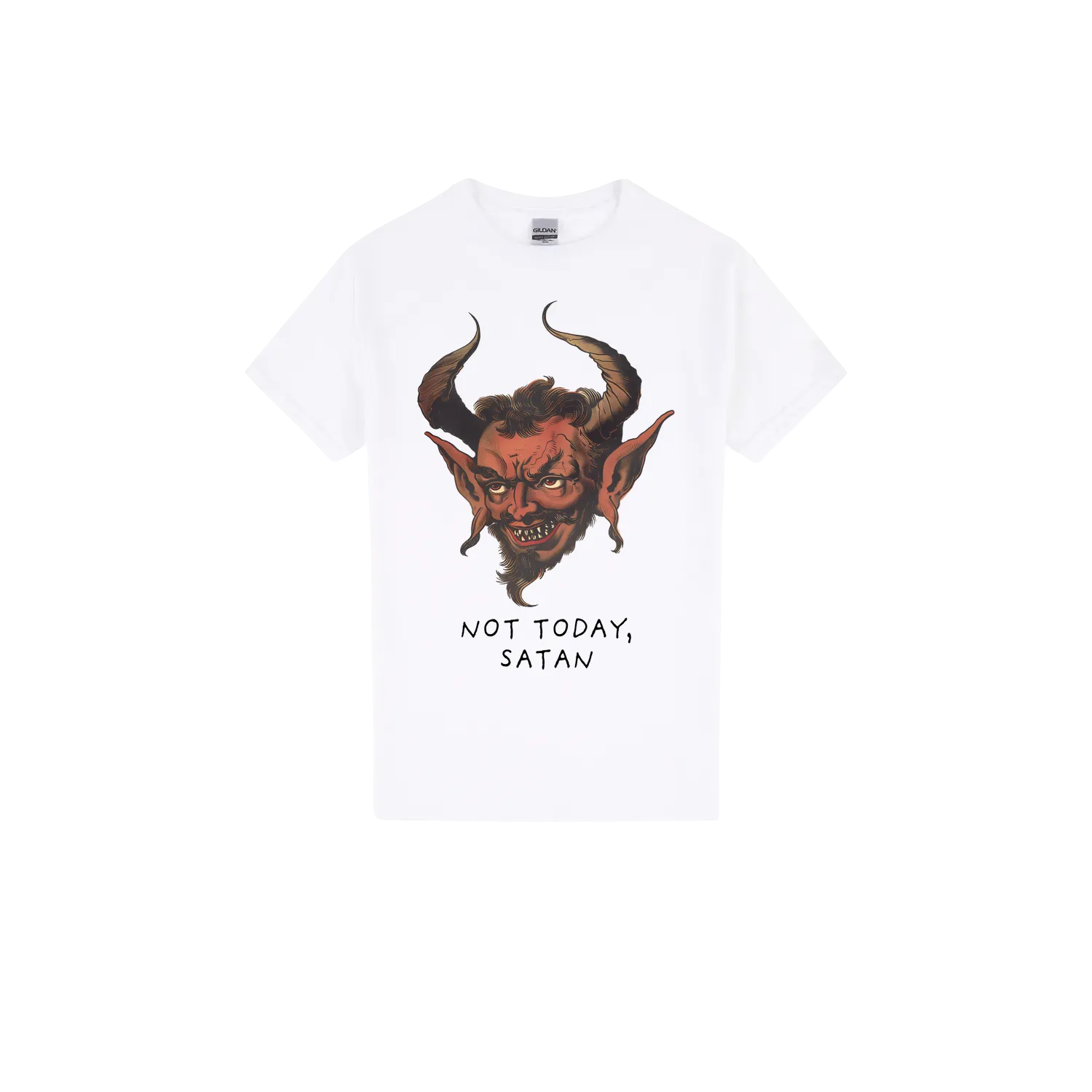 White front flat lay
